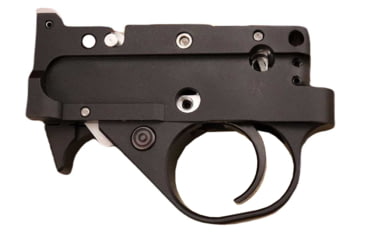 Image of KIDD Innovative Design Two Stage Trigger Unit For Ruger 1022, Curved Extended, Black Black, TG2-B-BC-X