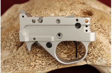 Image of KIDD Innovative Design Two Stage Trigger Unit For Ruger 1022, Straight Extended, Silver Black, TG2-S-BS-X
