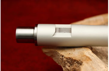 Image of KIDD Innovative Design Ultra Lightweight Fluted Bull Threaded Capped Barrel For Ruger 10/22, Silver, 22BRL-UL-S-TC