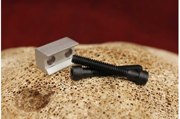 Image of KIDD Innovative Design V-Block with Screws For Ruger 10/22, Silver, 22VB-S