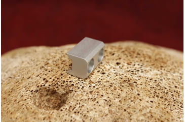 Image of KIDD Innovative Design V-Block with Screws For Ruger 10/22, Silver, 22VB-S