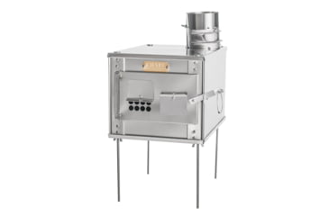Image of Kifaru Box Stove Stainless Steel, 12 Man Tipi, Steel, Large, BSL103
