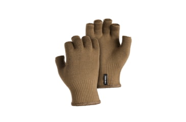 Image of Kifaru Intl Fingerless Merino Gloves, Coyote Brown, FMG-CB