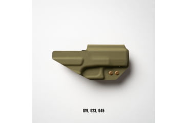 Image of Kifaru Kydex Glock 19/Glock 23/Glock 17/Glock 22 Hip Off Body Holster