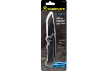 Image of Kilimanjaro Gear Allatro Folding Knife,3.6in, Black G10 Handle, Black Plain Blade KJ910019