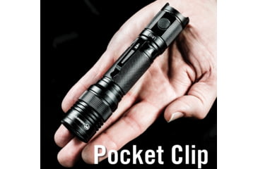 Image of Kilimanjaro Gear CREE XP-L V6 Tactical Flashlight LED 1000 Lumen, Black, 910256