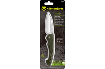 Image of Kilimanjaro Gear Firma Folding Knife,3.2in Plain Blade,OD Green Handle KJ910016