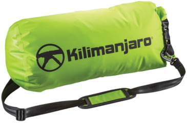 Image of Kilimanjaro Gear Lightweight 20L Drybag, 70D Nylon, Waterproof, Green, 20 Liter, 910268E