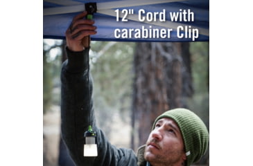 Image of Kilimanjaro Gear The Lumavine Rechargeable Mini LED Lantern, Lithium ION, 11-40 Lumen, Green, 910271E