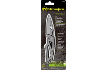 Image of Kilimanjaro Gear Vertice Folding Knife,2.6in,Skeletonized Handle,Plain Blade KJ910062