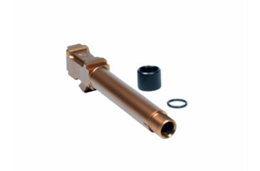 Image of Killer Innovations Sancer Threaded Pistol Barrel, Glock 17 Gen 5, 9mm Luger, 1-10 Twist, 1/2 x28 Thread, 416R Steel, TiCN, Copper, GLKBT372CPR