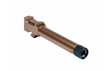 Image of Killer Innovations Sancer Threaded Pistol Barrel, Glock 17 Gen 5, 9mm Luger, 1-10 Twist, 1/2 x28 Thread, 416R Steel, TiCN, Copper, GLKBT372CPR