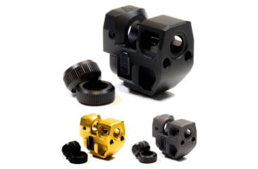 Image of Killer Innovations Sig P320 Compensator, Black, Gold, Gray