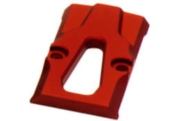 Image of Killer Innovations Sig P320 Slide Rmr Cover Plate, Red, SIGMISC324RED
