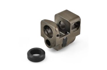 Image of Killer Innovations Velocity Compensator, Glock 17/19 Gen3, 1/2-28, Gray, VAGBKG3
