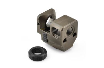Image of Killer Innovations Velocity Compensator, Glock 17/19 Gen3, 1/2-28, Gray, VAGBKG3