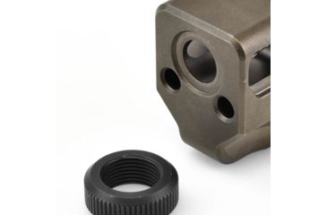 Image of Killer Innovations Velocity Compensator, Glock 17/19 Gen3, 1/2-28, Gray, VAGBKG3