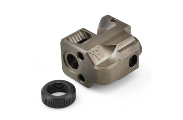Image of Killer Innovations Velocity Compensator, Glock 17/19 Gen3, 1/2-28, Gray, VAGBKG3