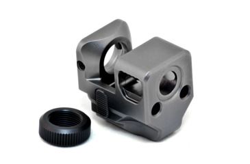 Image of Killer Innovations Velocity Compensator, Glock 17/19 Gen3, 1/2-28, Gray VAGBKG3