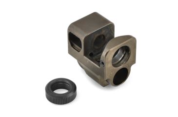 Image of Killer Innovations Velocity Compensator, Glock 17/19 Gen4, 1/2-28, Gray, VAGBKG4