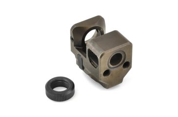 Image of Killer Innovations Velocity Compensator, Glock 17/19 Gen4, 1/2-28, Gray, VAGBKG4
