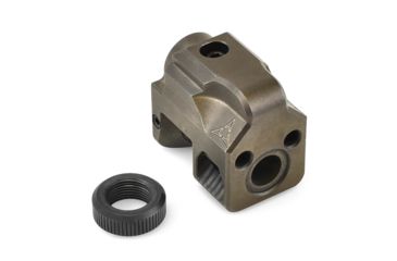 Image of Killer Innovations Velocity Compensator, Glock 17/19 Gen4, 1/2-28, Gray, VAGBKG4