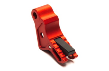 Image of USED Killer Innovations Velocity CZ P10 C/F Trigger, Red w/ Black Safety, 4.7lb Pull Weight, Anodized 6061 T6 Aluminum, CZTG349REDB, EDEMO1, Condition Parts Only/Salvage, Defective