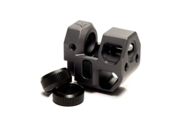 Image of Killer Innovations Velocity CZP10C Barrel Compensator, Anodized, Gray, VAP10CGRY