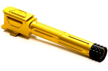 Image of Killer Innovations Velocity CZP10C Threaded Barrel, TiN, Gold, CZP10CTHD1GLD
