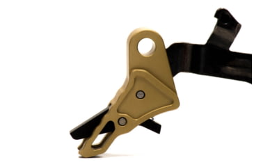 Image of Killer Innovations Velocity Trigger, 5.5 lb, Glock 17/17L/19/22/23/26/27/31/32/33/34/35 Gen 1-4, FDE w/Black Safety, VATRIGFDEB