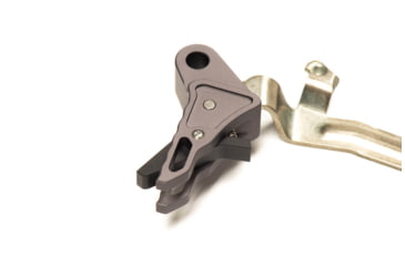 Image of Killer Innovations Velocity Trigger, 5.5 lb, Glock 17/17L/19/22/23/26/27/31/32/33/34/35 Gen 1-4, Gray w/Black Safety, VATRIGGRYB