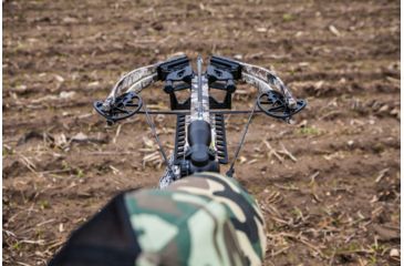 Image of Killer Instinct Brawler Crossbow w/ Lumix 4 x 32 IR-W Scope, Rope Cocker, String Suppressors, 5-Bolt Quiver, 3 HYPR Lite Bolts and Field Tips, Stick of Rail Lube, Chaos Brown, 185lbs, 1102