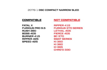 Image of Killer Instinct DSC Compact Crank Sled1, 2078-1