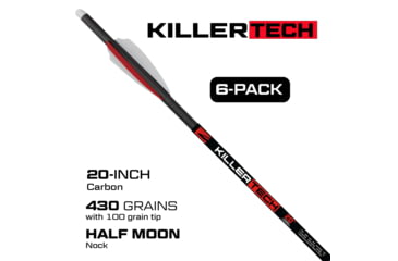 Image of Killer Instinct KillerTech Crossbow Bolts - 6PK, 1055-6