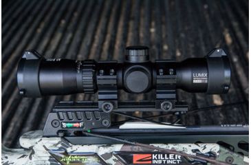 Image of Killer Instinct Lumix Speedring 1.5-5x32 IR-E Crossbow Scope, Black, 1020