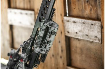 Image of Killer Instinct Ripper 415 Crossbow w/ Lumix 4 x 32 IR-W Scope, Rope Cocker, String Suppressors, 5-Bolt Quiver, 3 HYPR Lite Bolts and Field Tips, Stick of Rail Lube, Chaos Green, 200lbs, 1105