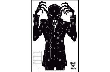 Image of Killer Targets Vampyre Shooting Target - Pack of 12 KT-012-VMP