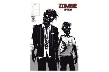 Image of Killer Targets Double Zombie Shooting Target 