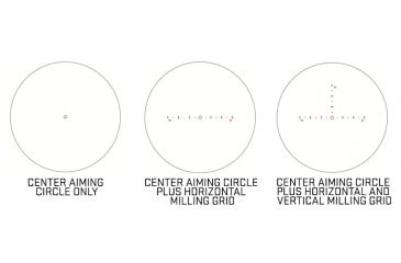 Image of SIG SAUER KILO2200MR Laser Range Finding Monocular, 7x25mm, Milling Reticle, Class 3R, Graphite, SOK22701