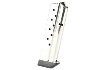Image of Kimber 1911, 9mm Luger, 9 Round Extended Base Pad Pistol Magazine, Silver, 4200380