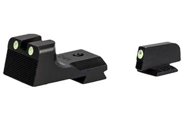 Image of Kimber Mfg.,inc ML11230 1911 Ledged Night Sight Set Green/Tritium Black Outline
