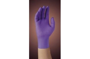 Image of Kimberly Clark PURPLE NITRILE and PURPLE NITRILE-XTRA Examination Gloves, Kimberly-Clark 55080 Purple NITRILE, 24.1 Cm (91/2'') Length