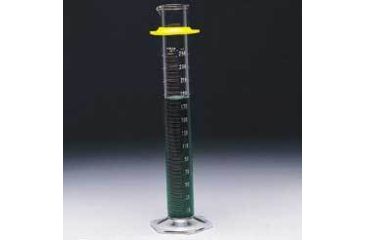 Image of Kimble/Kontes KIMAX Brand Single Metric Scale Graduated Cylinders, Class B, Pour Spout 20024 25
