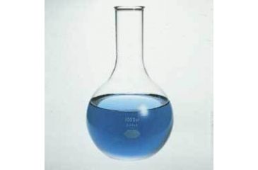 Image of Kimble/Kontes KIMAX Flat-Bottom Florence Boiling Flasks, Reinforced Tooled Top, Kimble Chase 25000 1000