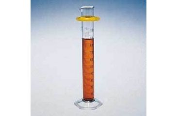 Image of Kimble/Kontes KIMAX Single Metric Scale Graduated Cylinders with Bumper, Class B, Kimble Chase 20025 250