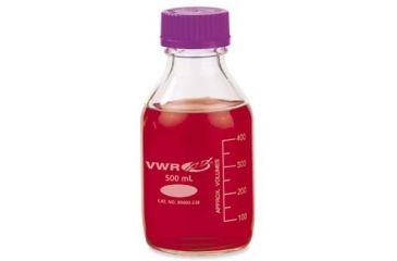 Image of Kimble/Kontes Storage/Media Bottles VW14398 1000 With Standard GL45 Polypropylene Cap