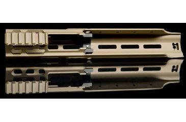 Image of Kinetic Development Group MREX MLOK 6.5 - Modular Receiver Extension, Includes rail, two picattiny rail sections, screw/wrench kit, FDE MRX5-120