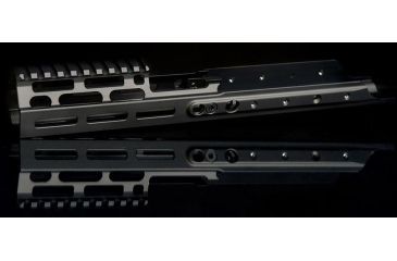 Image of Kinetic Development Group MREX MLOK 6.5 - Modular Receiver Extension, Includes rail, two picattiny rail sections, screw/wrench kit, Black MRX5-020