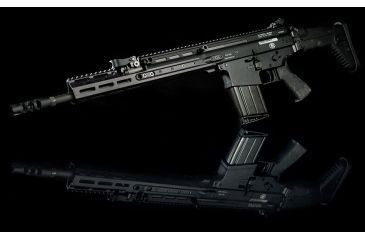 Image of Kinetic Development Group MREX MLOK 6.5 - Modular Receiver Extension, Includes rail, two picattiny rail sections, screw/wrench kit, Black MRX5-020