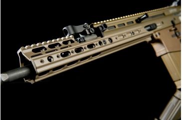 Image of Kinetic Development Group MREX Modular 6.5 - Modular Receiver Extension, Includes rail, two picattiny rail sections, screw/wrench kit, FDE MRX5-110